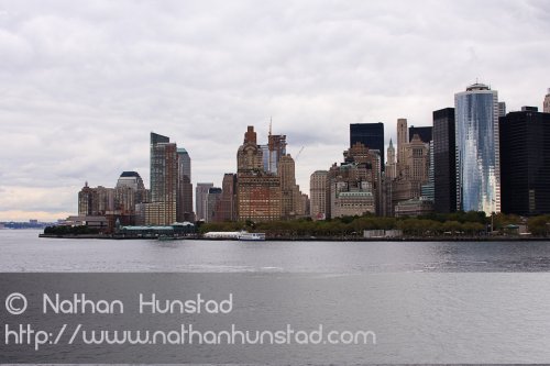Lower Manhattan from the Staten Island Ferry